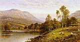 Alfred Glendening Famous Paintings - Early Evening, Cumbria